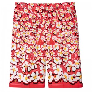 Longchamp Bermuda Shorts Strawberry | 39710-IQCH