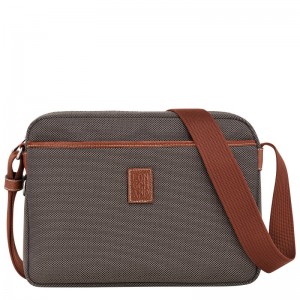 Longchamp Boxford M Camera Bag Kahverengi | 94312-IQPY