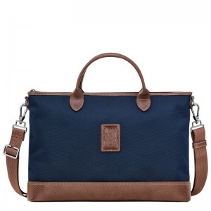 Longchamp Boxford S Briefcase Mavi | 12409-GTDK