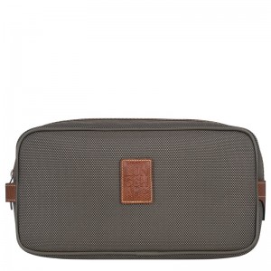 Longchamp Boxford Toiletry Case Kahverengi | 16745-OERD