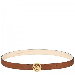 Longchamp Box-trot Ladies' Belt Cognac | 78054-MEJC