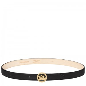 Longchamp Box-trot Ladies' Belt Siyah | 70842-VCUA