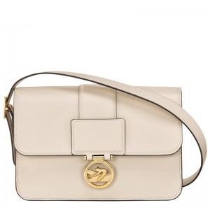 Longchamp Box-trot M Crossbody Bag Paper | 149-MKHVSN