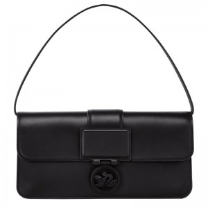 Longchamp Box-trot M Shoulder Bag Siyah | 482-FNRHMG