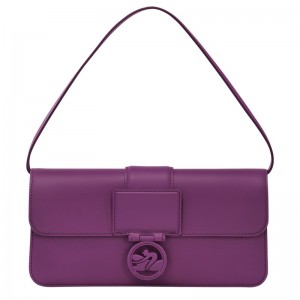 Longchamp Box-trot M Shoulder Bag Violet | 348-RXKAUQ