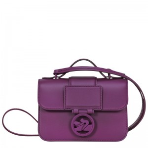 Longchamp Box-trot Xs Crossbody Bag Violet | 87941-IFOS