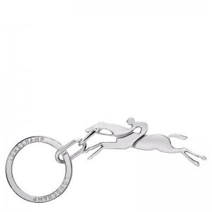 Longchamp Cavalier Longchamp Key-rings Gümüş | 40213-TPRL