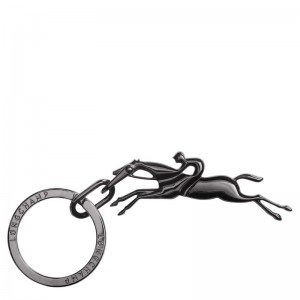 Longchamp Cavalier Longchamp Key-rings Siyah | 82109-KFSX