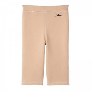 Longchamp Cycling Short Pants Nude | 56128-RHUG