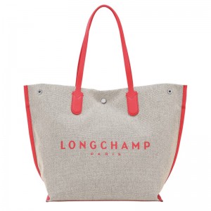 Longchamp Essential L Tote Bag Strawberry | 39072-AGSD