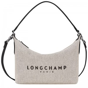 Longchamp Essential S Crossbody Bag Ecru | 74592-KAWR