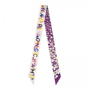 Longchamp Hawaiian Flowers Headband Violet | 98432-YLEZ