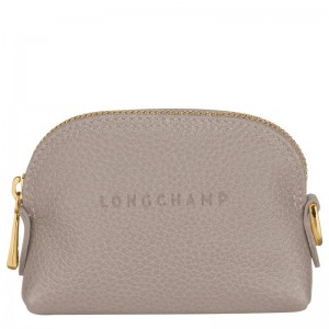 Longchamp Le Foulonné Coin Purse Turtledove | 50472-ZRLK