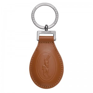 Longchamp Le Foulonné Key-rings Caramel | 98341-HWPI