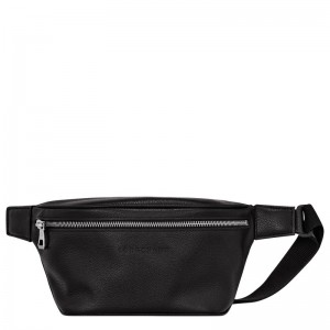 Longchamp Le Foulonné M Belt Bag Siyah | 41097-MEQJ