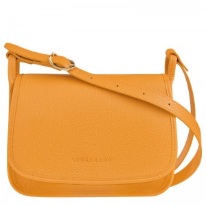 Longchamp Le Foulonné M Crossbody Bag Kayısı Rengi | 36189-ETUS