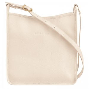 Longchamp Le Foulonné M Crossbody Bag Paper | 40172-UGCJ