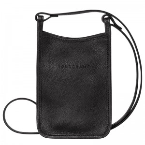 Longchamp Le Foulonné Phone Case Siyah | 70183-UPYJ