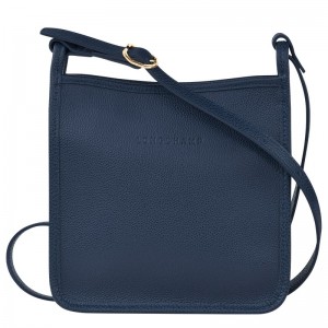 Longchamp Le Foulonné S Crossbody Bag Lacivert | 68239-MAOJ