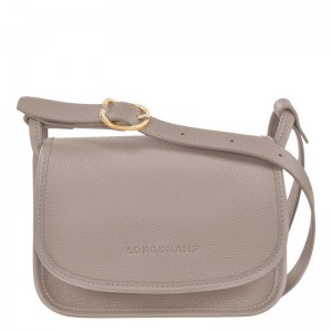 Longchamp Le Foulonné S Crossbody Bag Turtledove | 19740-PNGY