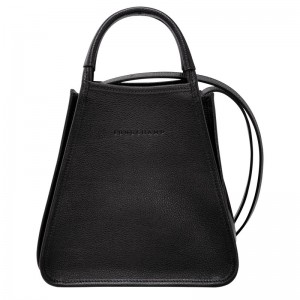 Longchamp Le Foulonné S Handbag Siyah | 12486-UIJF