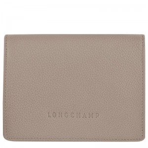 Longchamp Le Foulonné Wallet Turtledove | 01352-NXBU