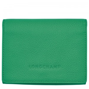 Longchamp Le Foulonné Wallet Yeşil | 76015-NWPJ