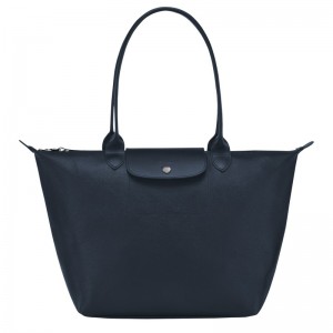 Longchamp Le Pliage City L Tote Bag Lacivert | 19783-TELU