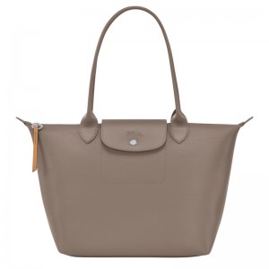 Longchamp Le Pliage City M Tote Bag Taupe | 71385-PONJ