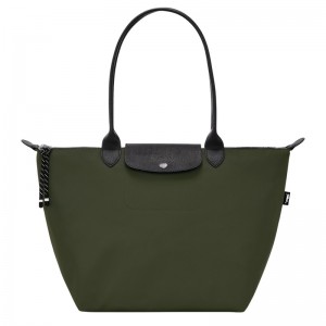 Longchamp Le Pliage Energy L Tote Bag Haki | 67832-MALW