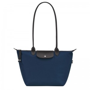 Longchamp Le Pliage Energy L Tote Bag Lacivert | 09876-MPJY