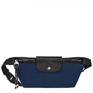 Longchamp Le Pliage Energy M Belt Bag Lacivert | 58912-CMRW