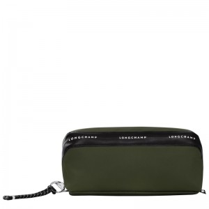 Longchamp Le Pliage Energy Pouch Haki | 37412-RQKM