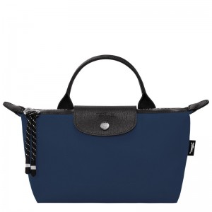 Longchamp Le Pliage Energy Pouch Lacivert | 37854-IPEK