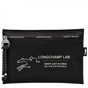 Longchamp Le Pliage Energy Pouch Siyah | 98461-TRXW