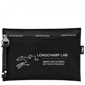 Longchamp Le Pliage Energy Pouch Siyah | 61892-PSDN