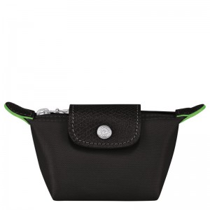 Longchamp Le Pliage Green Coin Purse Siyah | 08362-WMZX