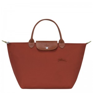 Longchamp Le Pliage Green M Handbag Chestnut | 20849-NZLS