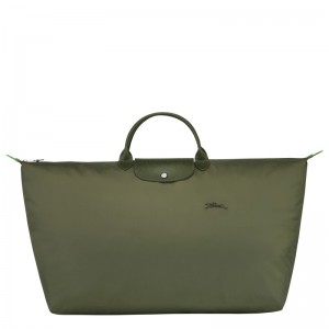 Longchamp Le Pliage Green M Travel Bag Forest | 18956-PTOF