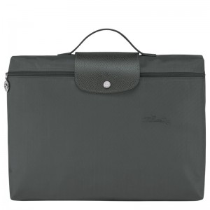 Longchamp Le Pliage Green S Briefcase Graphite | 52048-PBSK