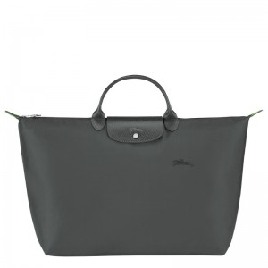 Longchamp Le Pliage Green S Travel Bag Graphite | 89421-FQEP