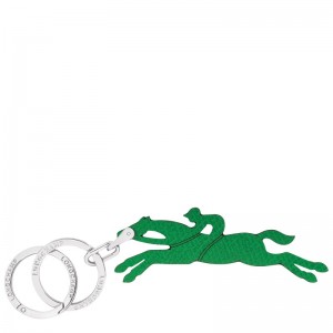 Longchamp Le Pliage Key Rings Yeşil | 80154-KHMU