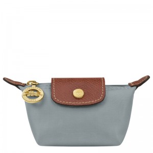 Longchamp Le Pliage Original Coin Purse Steel | 20791-UTCL