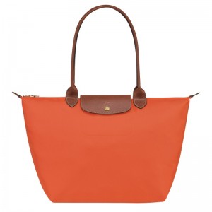 Longchamp Le Pliage Original L Tote Bag Turuncu | 31628-QKCO