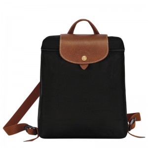 Longchamp Le Pliage Original M Backpack Siyah | 75824-XFJY