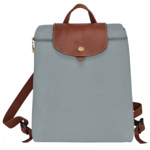 Longchamp Le Pliage Original M Backpack Steel | 89356-HEPA