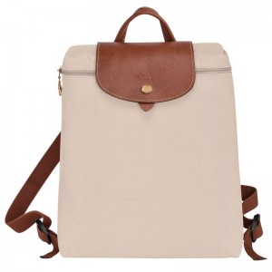 Longchamp Le Pliage Original M Backpack Paper | 18975-MVKE