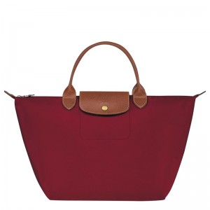 Longchamp Le Pliage Original M Handbag Kırmızı | 72319-YBRE