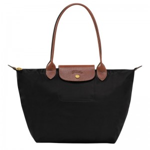 Longchamp Le Pliage Original M Tote Bag Siyah | 50376-WVFG