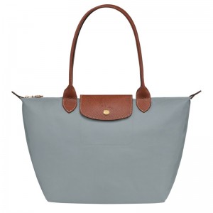 Longchamp Le Pliage Original M Tote Bag Steel | 28647-NLDM